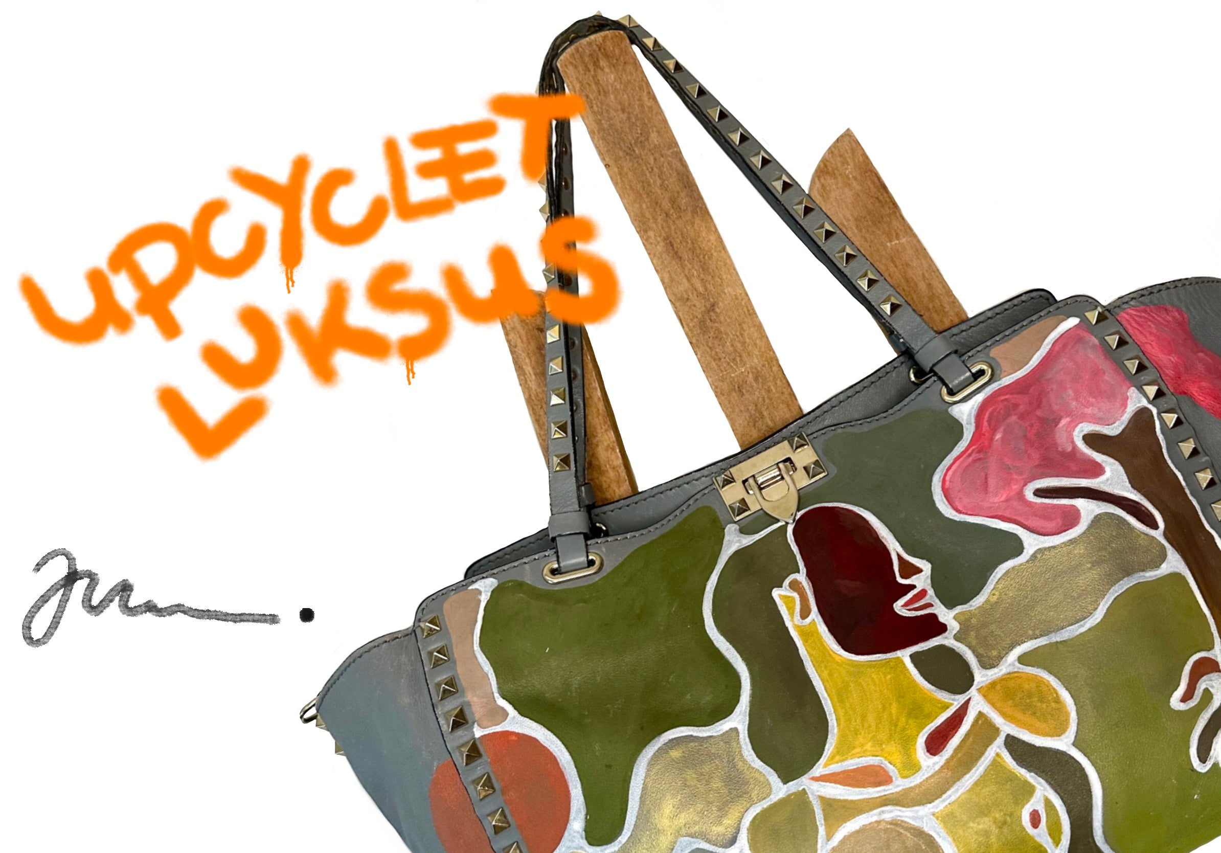 Upcyclede tasker, tøj tilbehør. Et second hand brand. – Jeelie