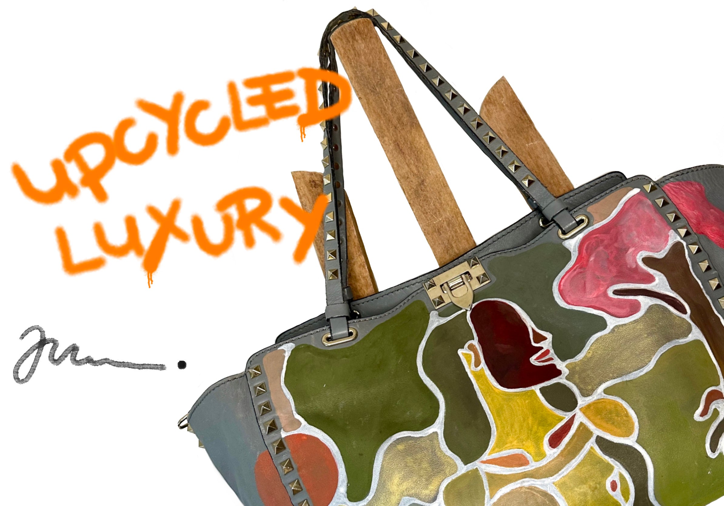 Upcyclede tasker, tøj tilbehør. Et second hand brand. – Jeelie