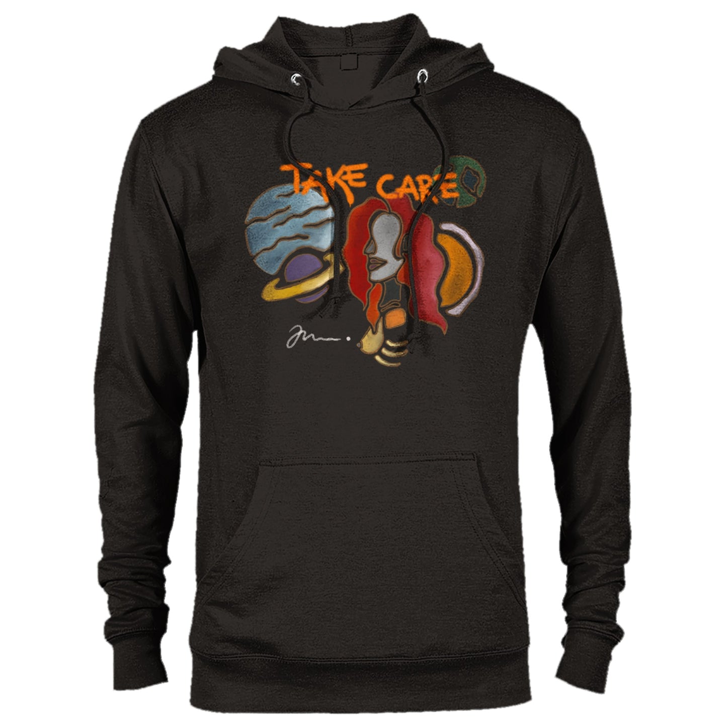 physics hoodie with cool print from graffitee for men sort